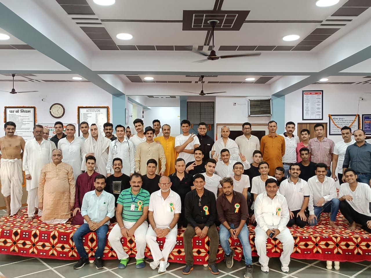 Staff With All Family